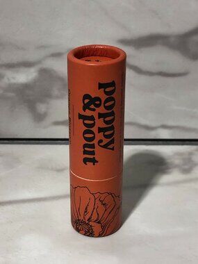Poppy & Pout Orange Blossom Hydrating Lip Balm 100% Natural